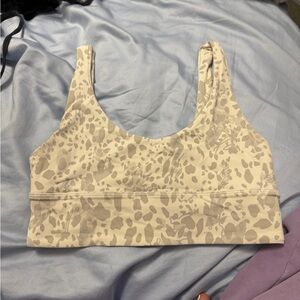 Women's leopard Patterned Sports Bra